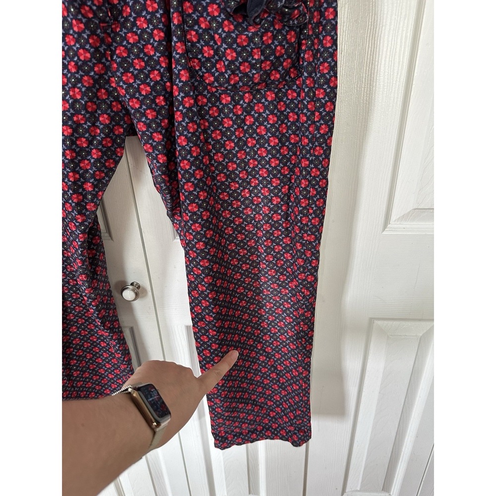 VTG 90s Laura Ashley jumpsuit 100% Cotton Relaxed Fit Cottagecore XL READ - Picture 2 of 13